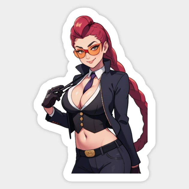 C Viper Sticker by mindworldz